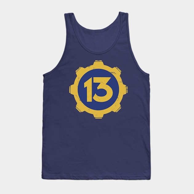 vault 13 Tank Top by supaMXMV